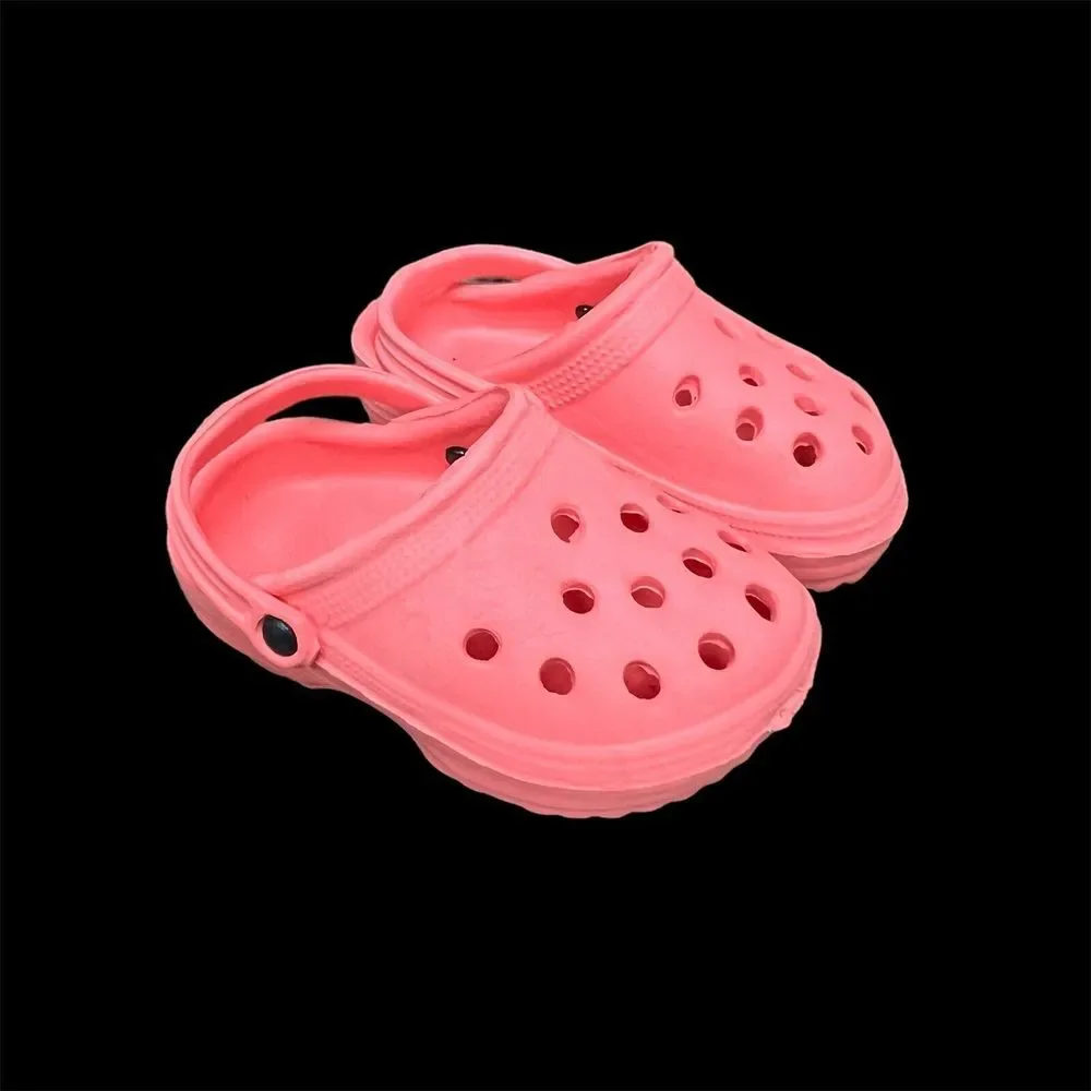2pcs Pet Cat Kitty Clogs‎ Shoes In Coral - 404
